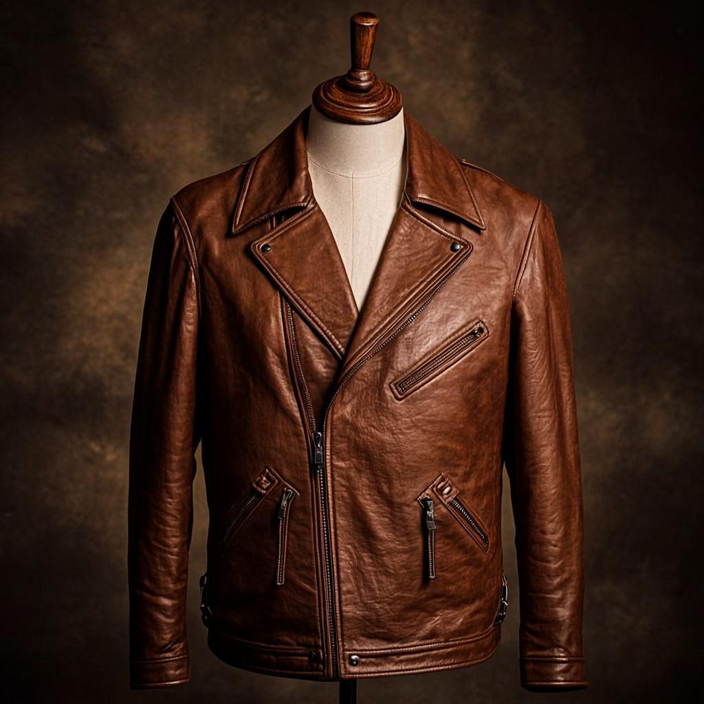 Manteaux cuir